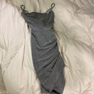 Lulus Silver dress